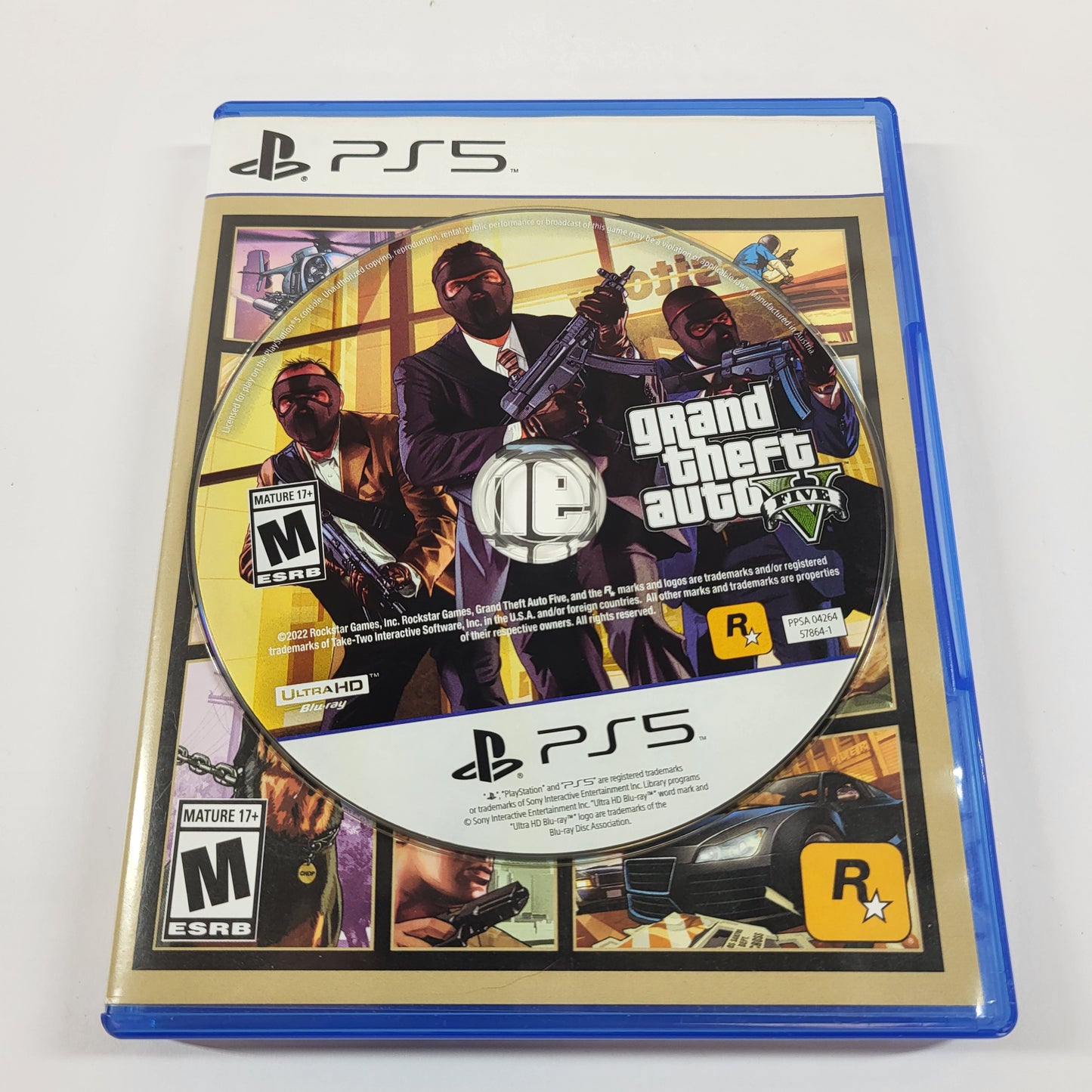 Grand Theft Auto V (Sony PlayStation 5 PS5, 2022)