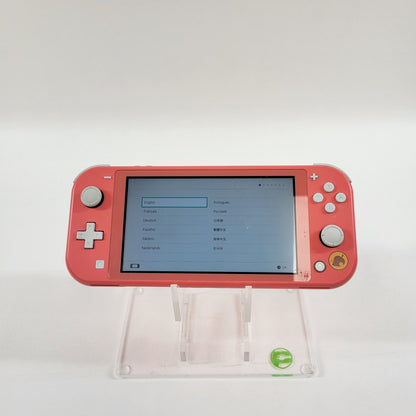 Nintendo Switch Lite Handheld Game Console HDH-001 Coral Animal Crossing