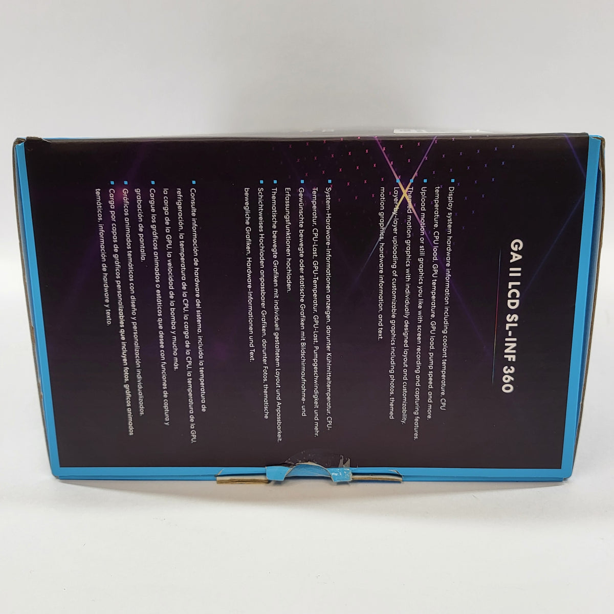 Lian Li GA II LCD SL-INF 360 CPU Liquid Cooler (AIO) ATX Full GA2ALCD36INB