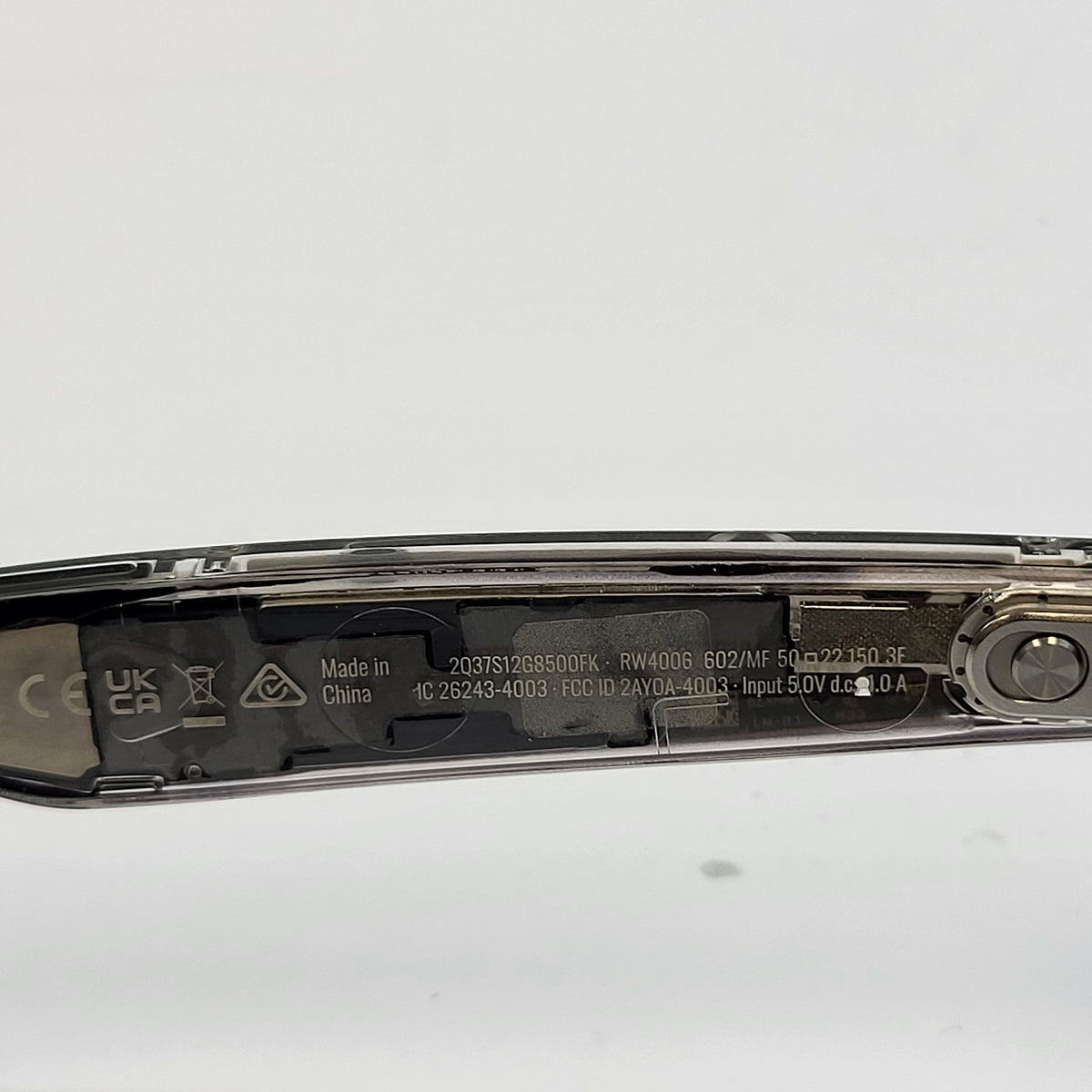 Ray-Ban Meta Wayfarer Gen 1 Transparent Transitions RW4006 AI Smart Glasses