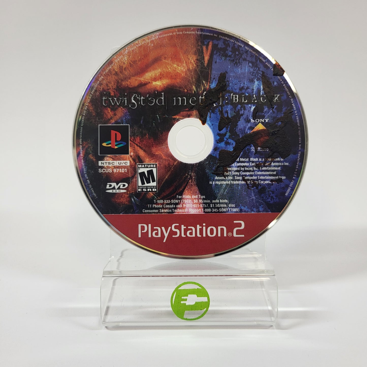 Twisted Metal Black (Sony PlayStation 2 PS2, 2001)