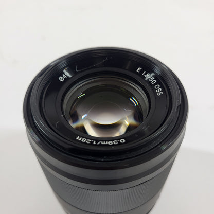 Sony 50mm f/1.8 E E-Mount Full-Frame Standard Prime SEL50F18 Auto & Manual Lens