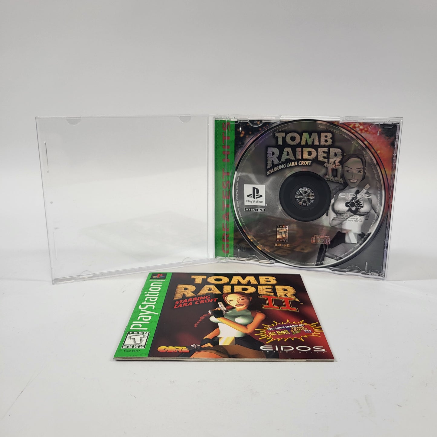 Tomb Raider II (Sony PlayStation 1 PS1, 1997)