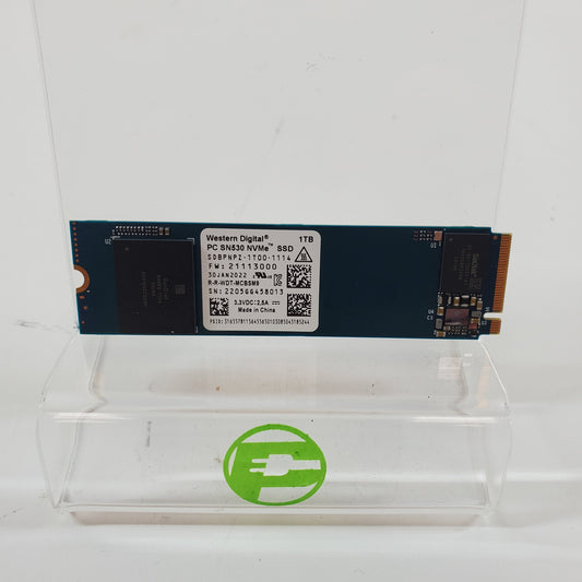 Western Digital WD 2280mm PC SN530 1TB M.2 NVMe Gen 3.0 x 4 SSD