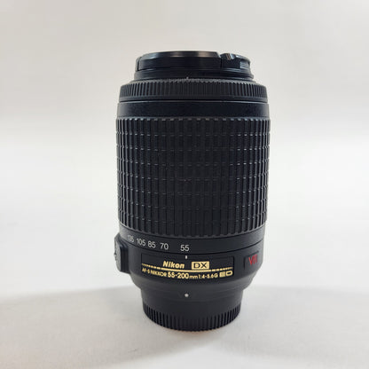 Nikon AF-S NIKKOR 55-200mm f/4-5.6 G ED Auto & Manual Lens AF-S