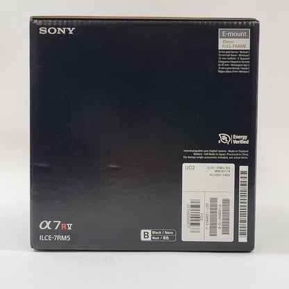 Sony Alpha A7R V 61MP Mirrorless Digital Camera 1496 Shutter Count READ