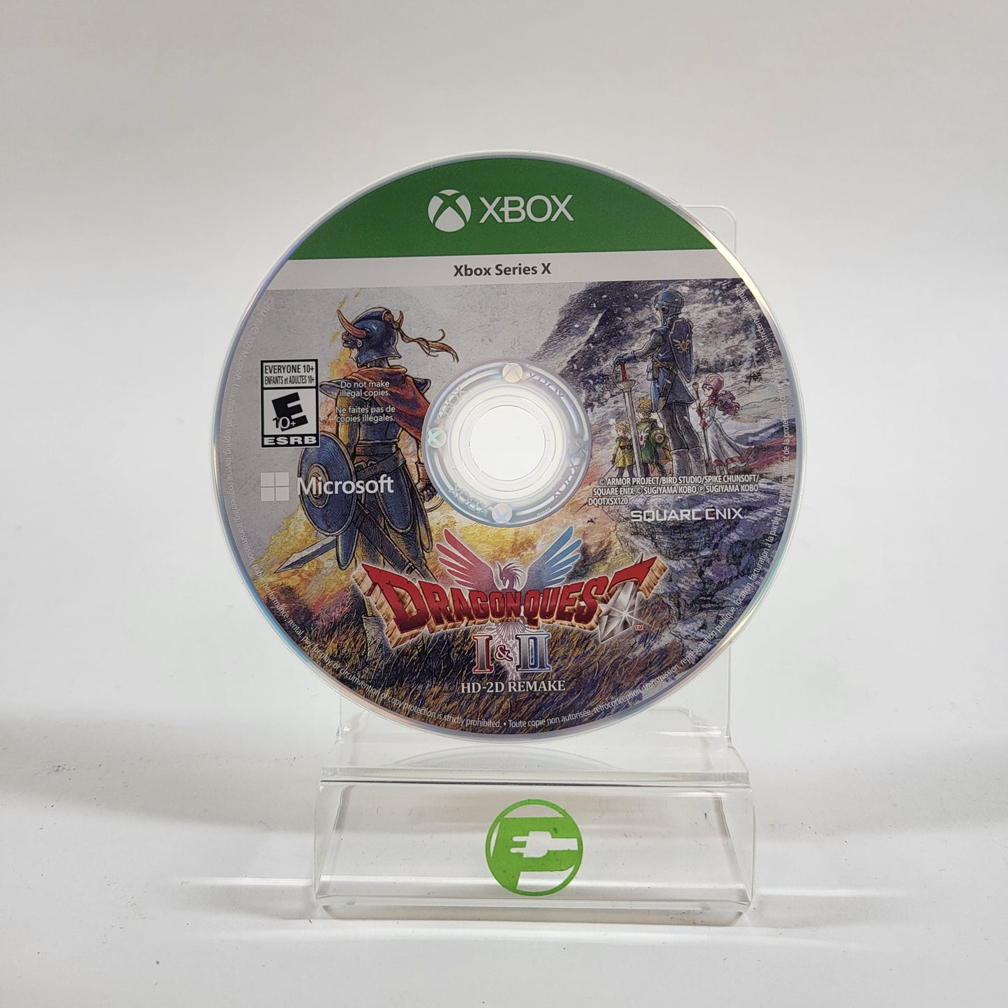 Dragon Quest I & II HD-2D Remake (Microsoft Xbox Series X, 2025) Disc Only