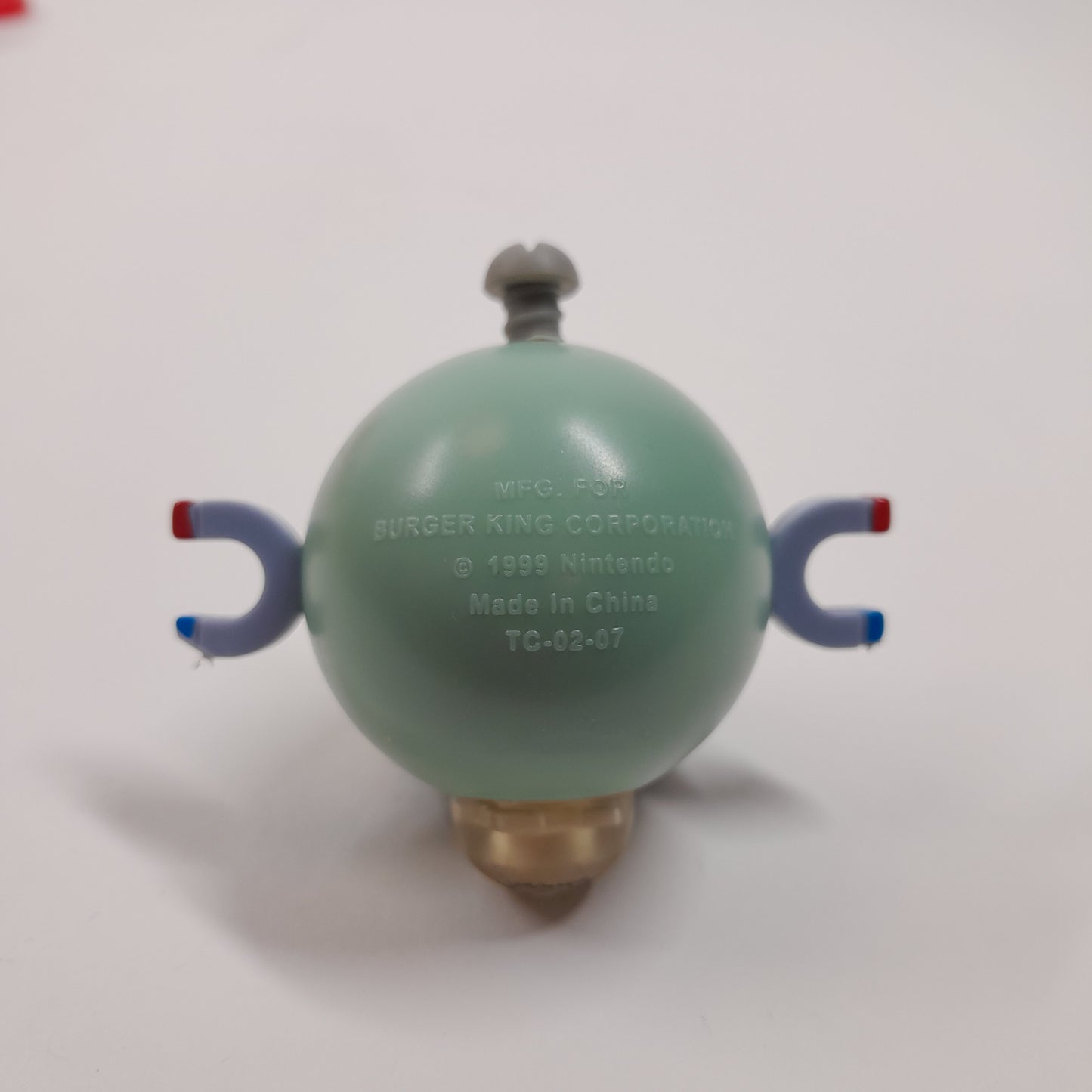 Vintage 1999 Burger King Pokeball Keychain Set of 6