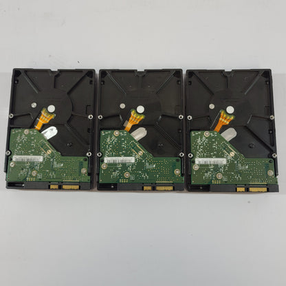 Lot Of 3 Dell 3.5" WD1003FBYK 1TB SATA III 6Gbps HDD 0V8FCR
