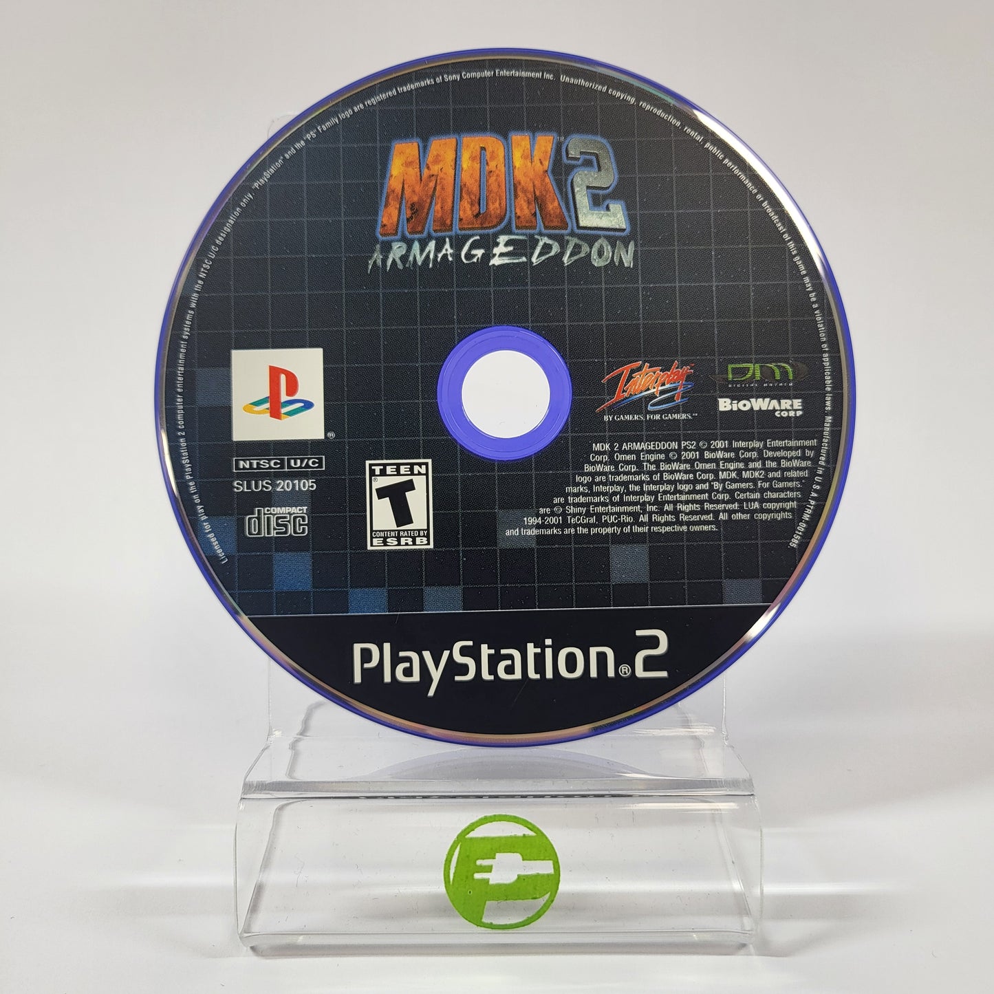 MDK 2 Armageddon (Sony PlayStation 2 PS2, 2001)