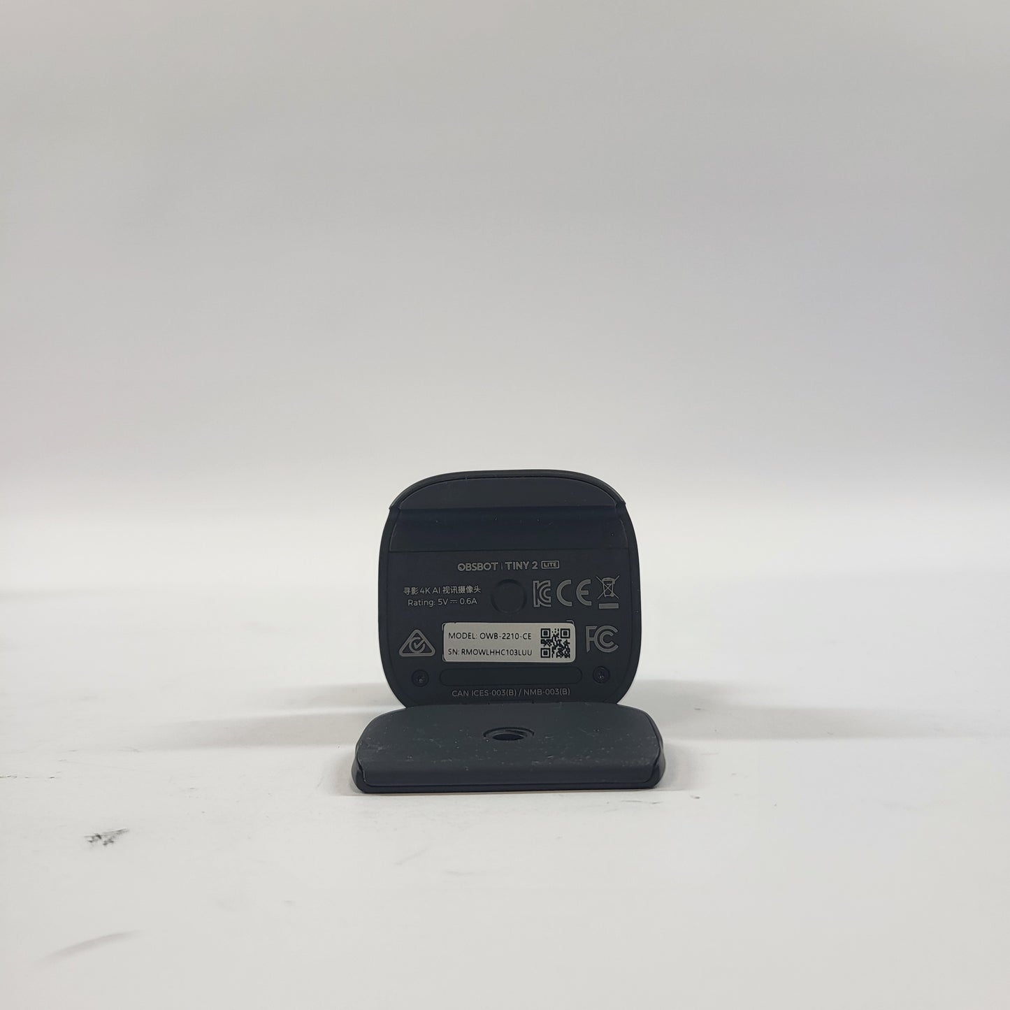 OBSBOT TINY 2 LITE 4K 30 fps PTZ AI Tracking Webcam