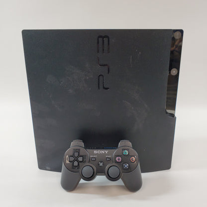 Sony PlayStation 3 Slim PS3 120GB Black Console Gaming System CECH-2001A