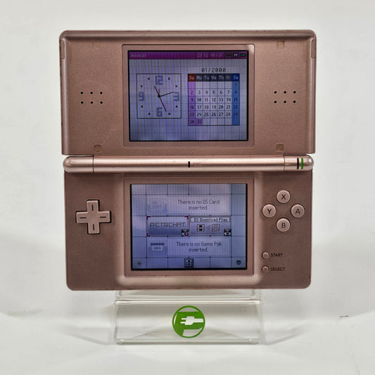 Nintendo DS Lite Handheld Game Console Only USG-001 Pearl Pink