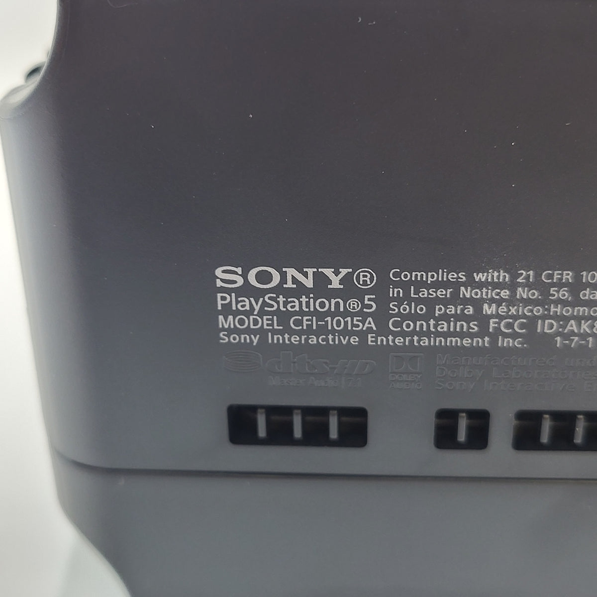 Sony PlayStation 5 Disc PS5 825GB White Console Gaming System CFI-1015A