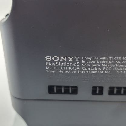 Sony PlayStation 5 Disc PS5 825GB White Console Gaming System CFI-1015A