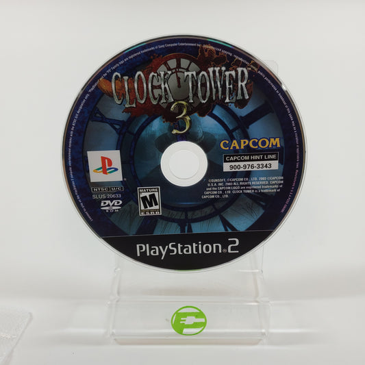 Clock Tower 3 (Sony PlayStation 2 PS2, 2003) Disc Only