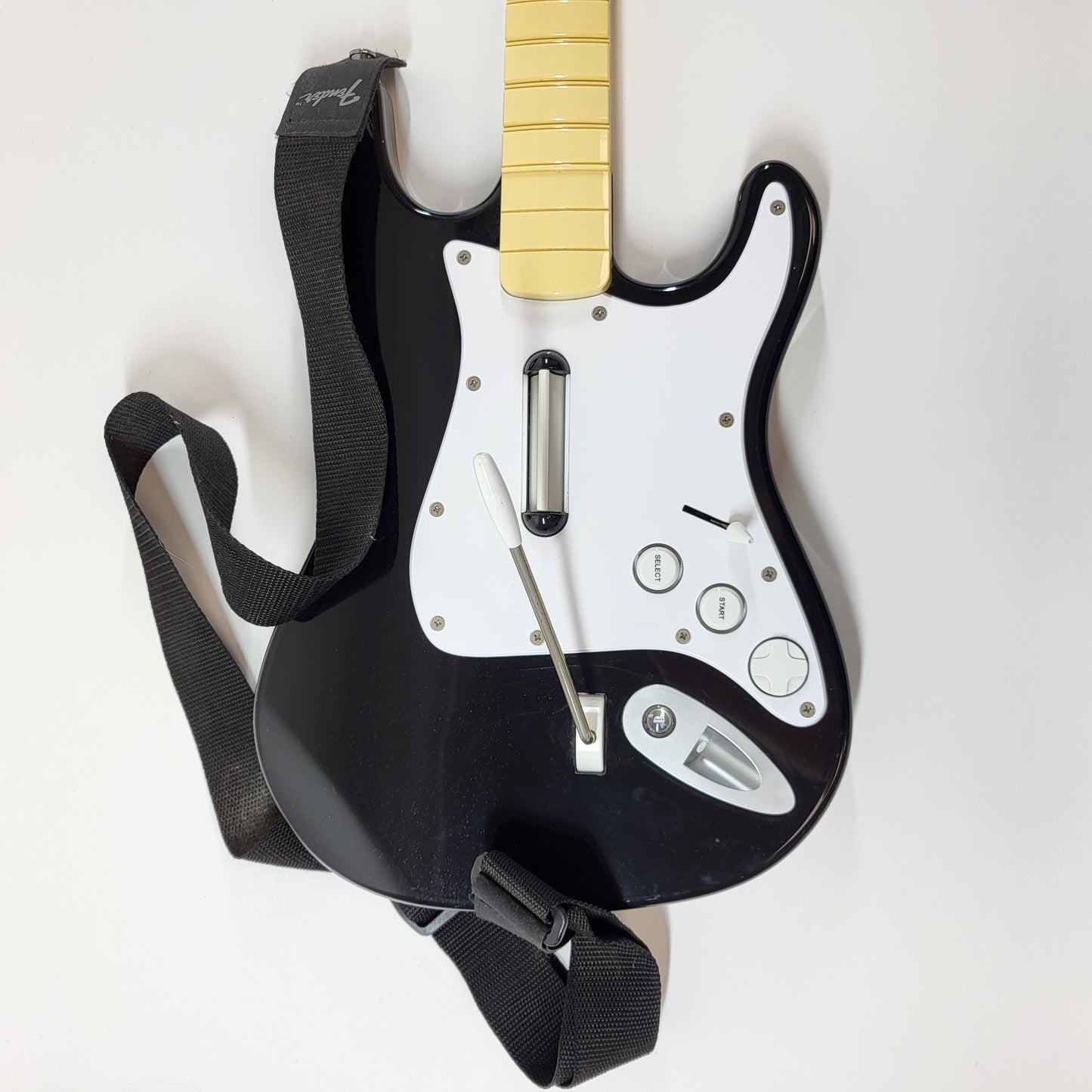 Sony Harmonix Rockband Guitar Black 822151 PS3 Controller NO DONGLE