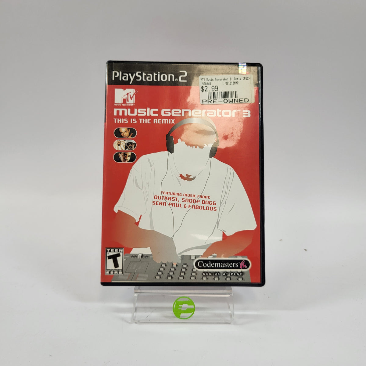 MTV Music Generator 3 (Sony PlayStation 2 PS2, 2004)