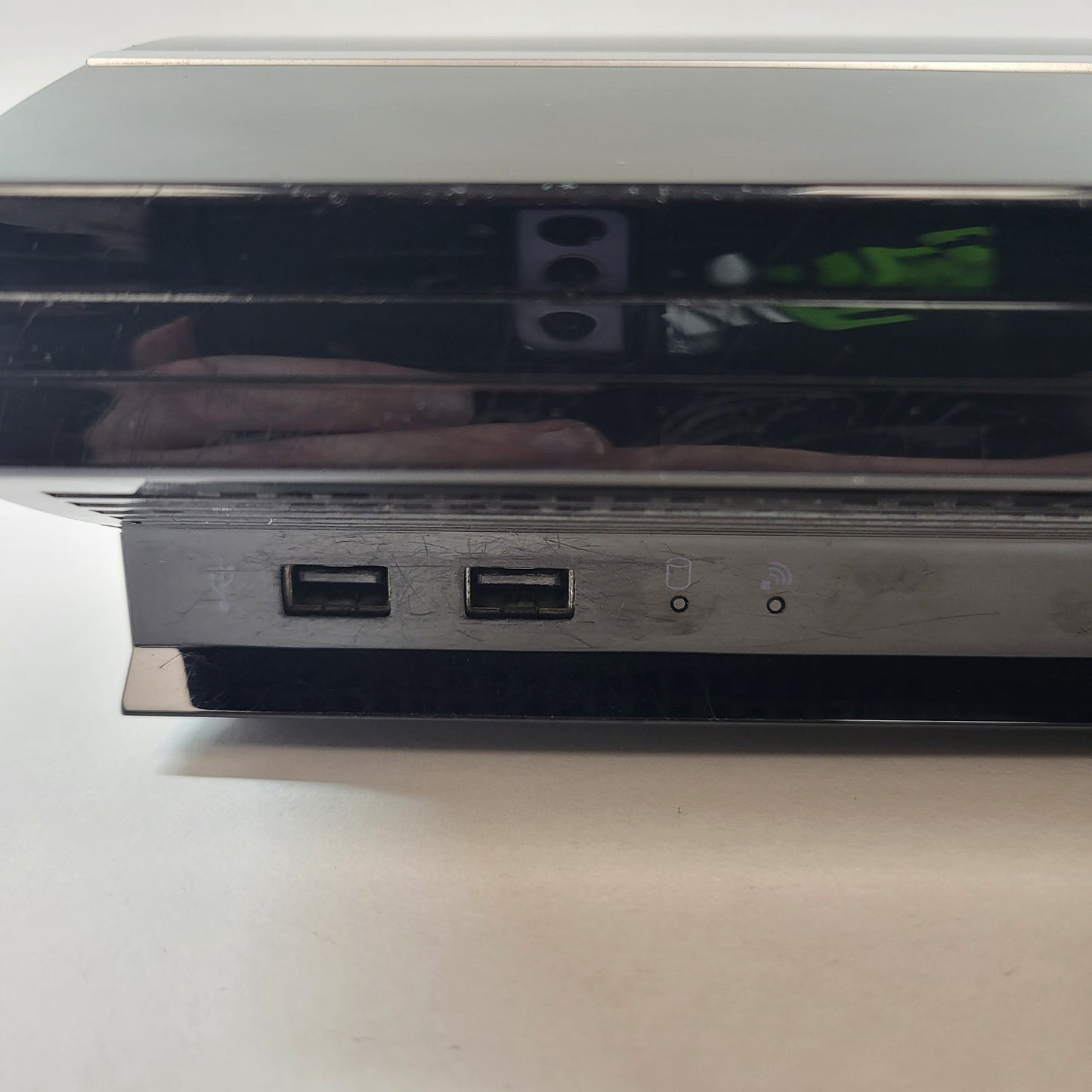 Sony PlayStation 3 Fat PS3 80GB Black Console Gaming System CECHL01 READ