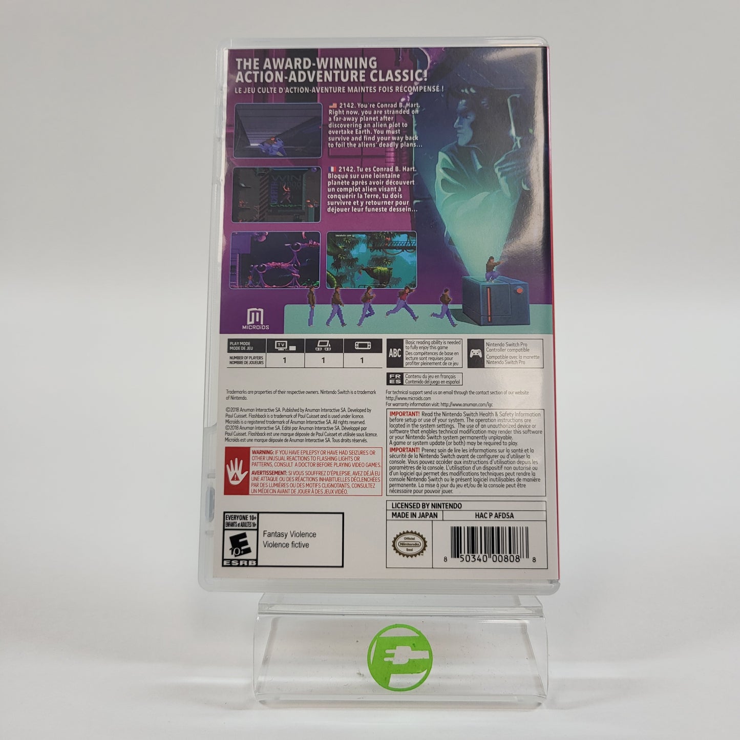 Flashback 25th Anniversary [Collector's Edition] (Nintendo Switch, 2018)