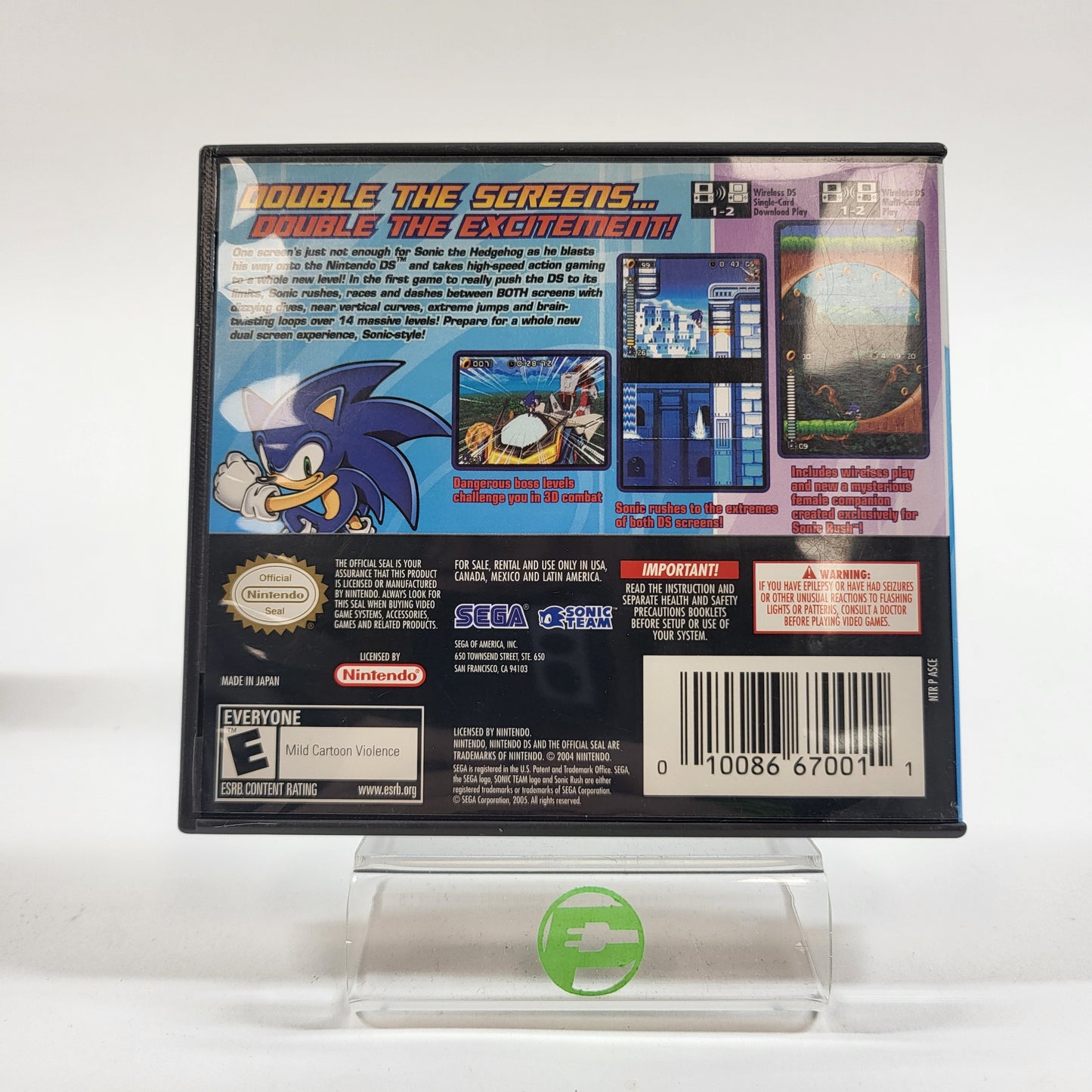 Sonic Rush (Nintendo DS, 2005)