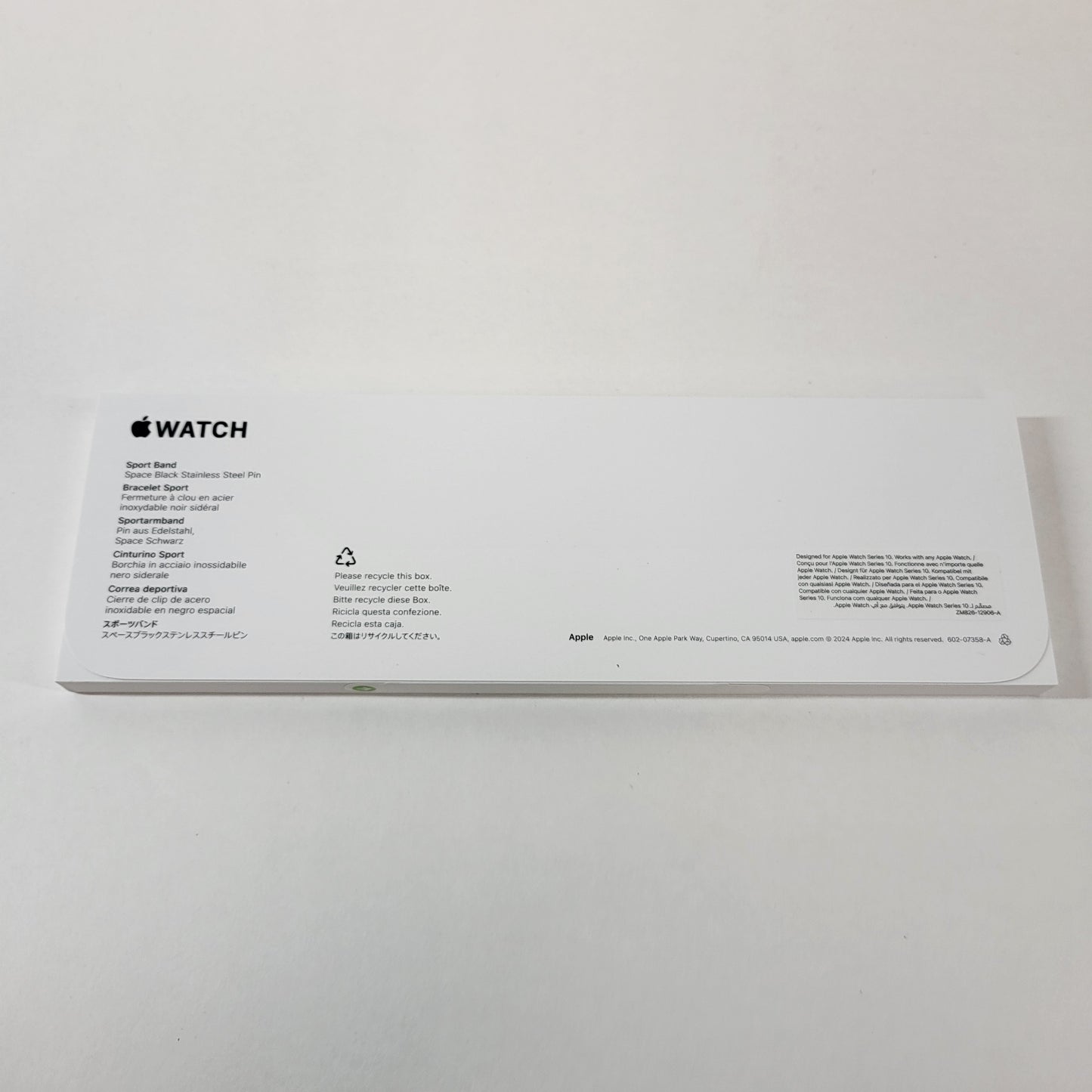 New Unlocked Apple Watch SE 3 44MM Midnight Aluminum Black Sport Band MEPJ4LW/A