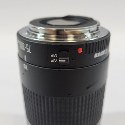 Canon EF Zoom Lens 75-300mm f/4-5.6 III Auto & Manual Lens