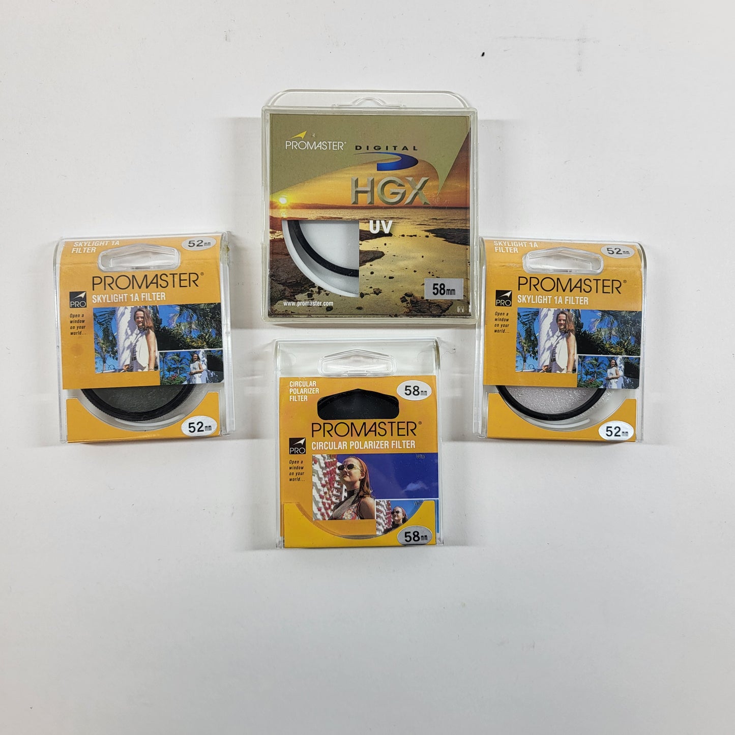  Lot of 4 Promaster Lens Filters