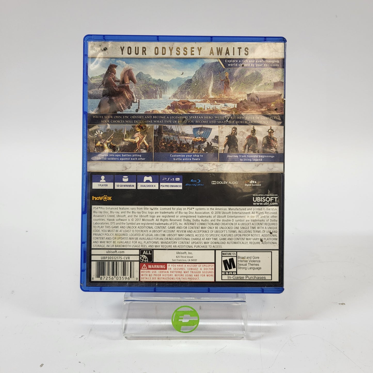 Assassin's Creed Odyssey (Sony PlayStation 4 PS4, 2018)