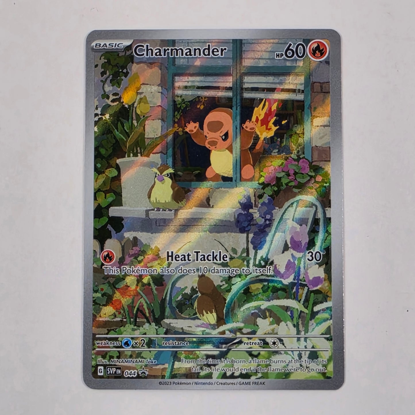 Pokémon TCG Scarlet & Violet Promo Charmander 44 Holo English