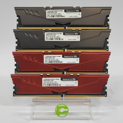 TeamGroup T-Force Vulcan 32GB (4x8GB) RAM DDR4 3200MHz TLZGD48G3200HC16CBK