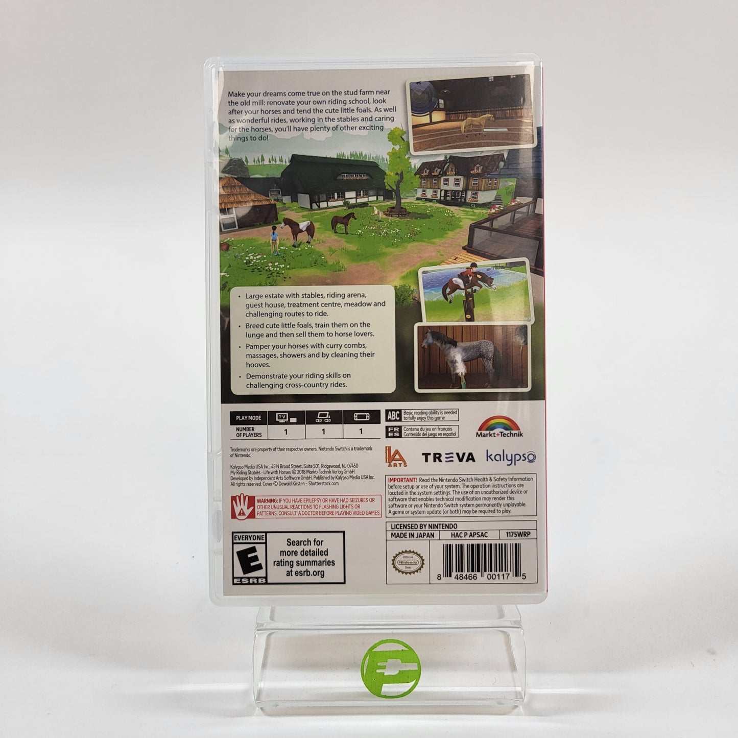 My Riding Stables: Life with Horses (Nintendo Switch, 2018)