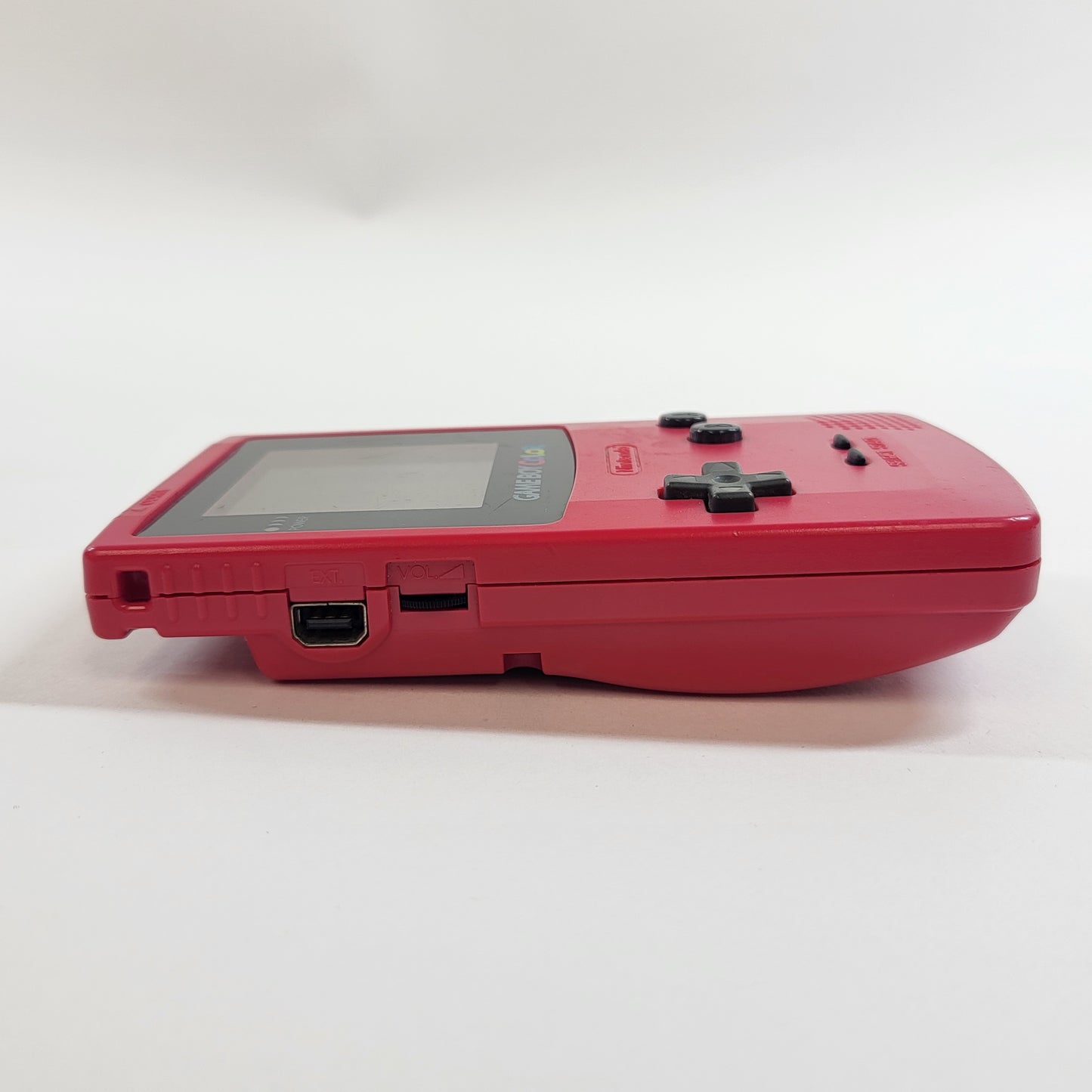 Nintendo Game Boy Color Handheld Game Console Only CGB-001 Strawberry READ