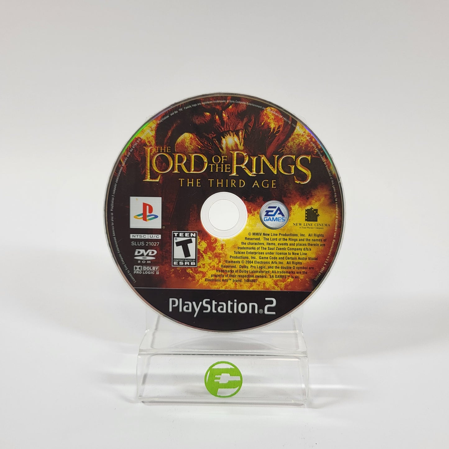 Lord of the Rings: The Third Age (Sony PlayStation 2 PS2, 2004) Disc Only