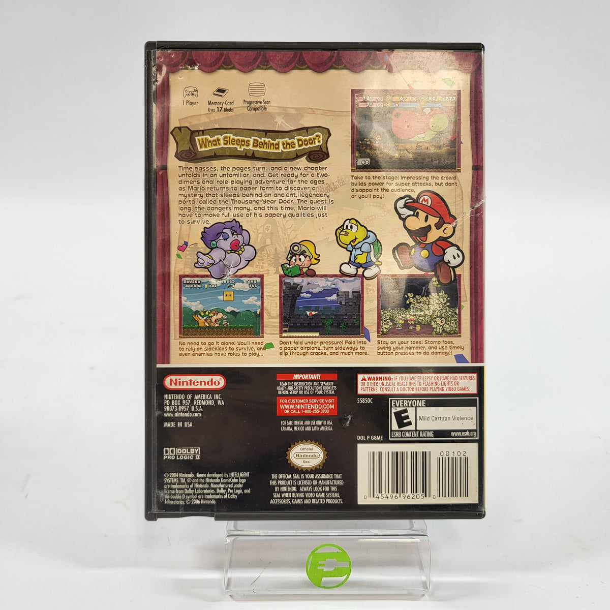 Paper Mario Thousand Year Door (Nintendo GameCube, 2004)