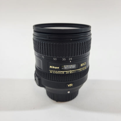 Nikon AF-S NIKKOR 24-85mm f/3.5-4.5 G ED Auto & Manual Lens AF-S