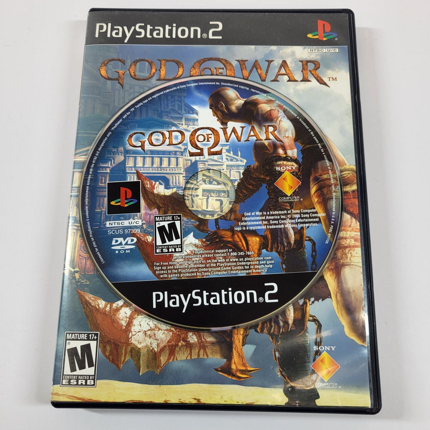 God of War (Sony PlayStation 2 PS2, 2005)
