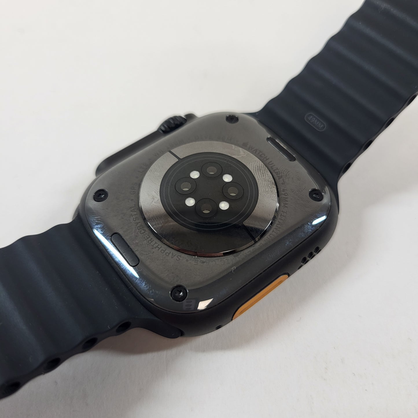 Unlocked Apple Watch Ultra 2 49MM Black Titanium Black Ocean Band MX4Q3LW/A