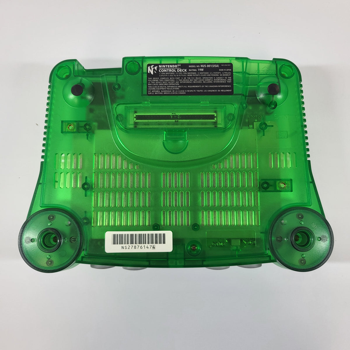 Nintendo N64 Console Gaming System NUS-001 Jungle Green