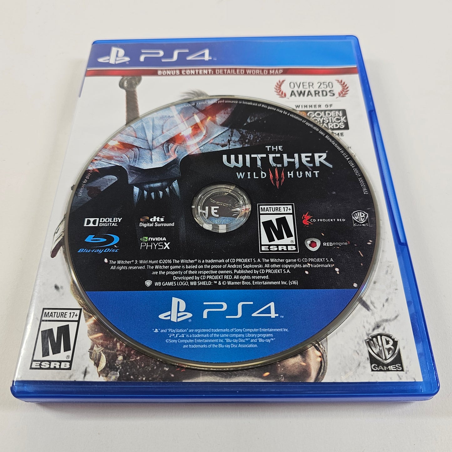 Witcher 3: Wild Hunt (Sony PlayStation 4 PS4, 2015)