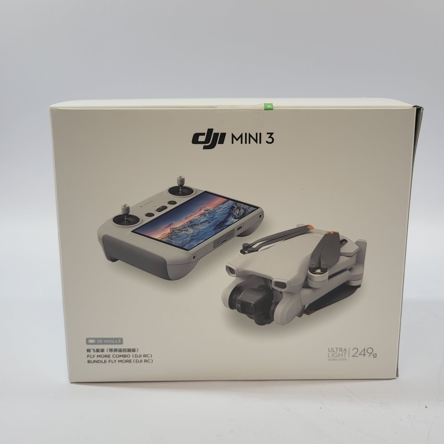 DJI Mini 3 4K Camera Drone MT3PD Fly More Combo