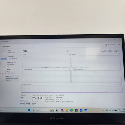 Asus ExpertBook B5 90NB0C23 13.9 i7-1195G7 2.9GHz 16GB RAM 1TB SSD