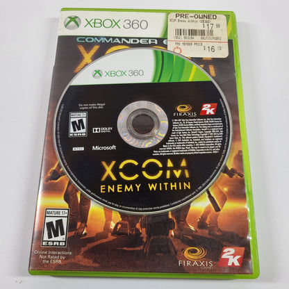 XCOM Enemy Within [Commander Edition] (Microsoft Xbox 360, 2013)