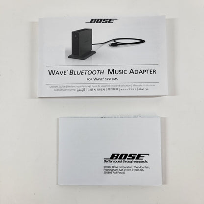 Bose Wave Bluetooth  Music Adapter 351474 READ