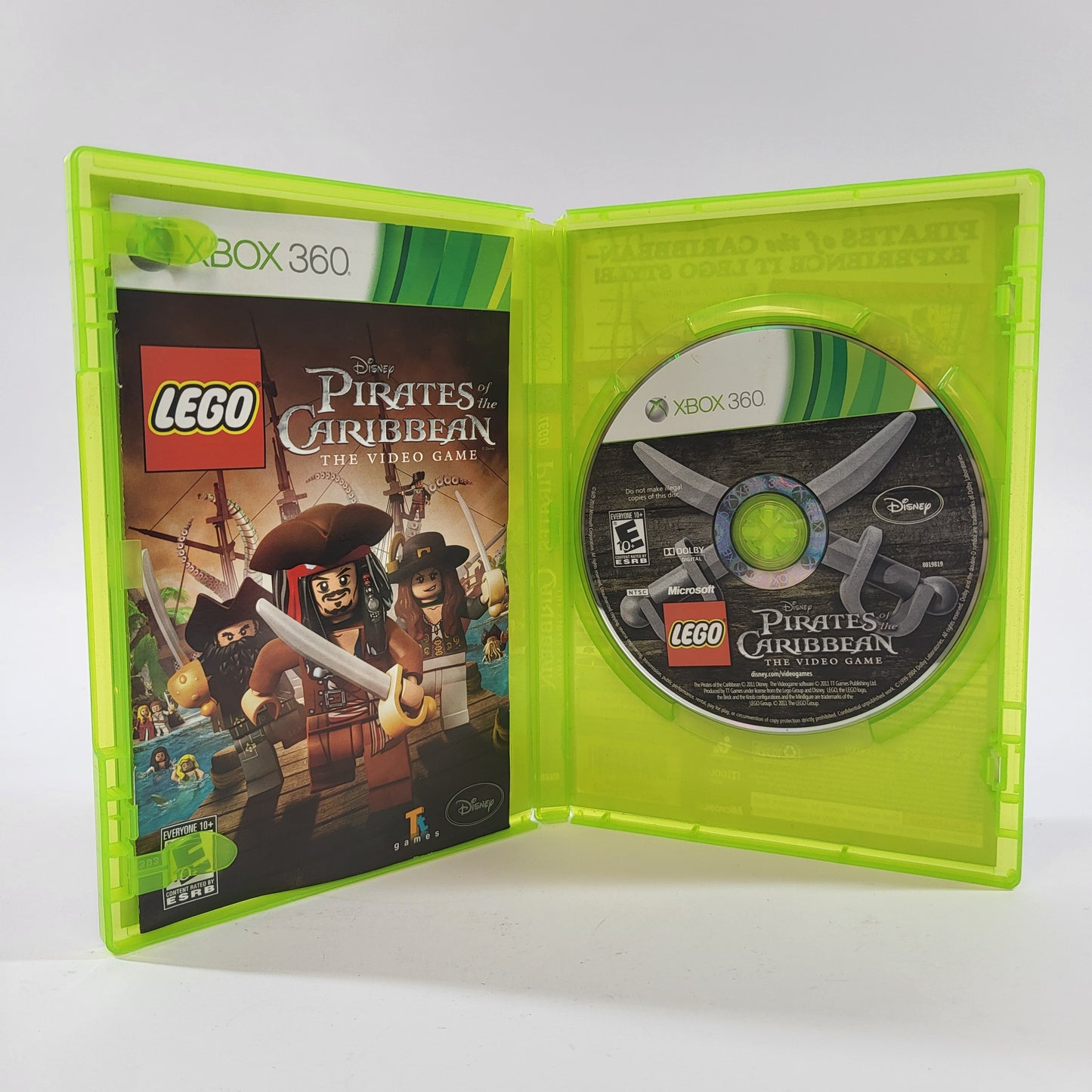 LEGO Pirates of the Caribbean: The Video Game (Microsoft Xbox 360, 2011)