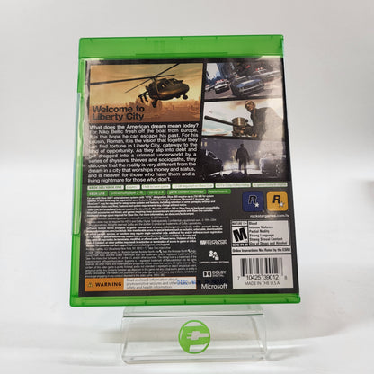 Grand Theft Auto IV (Microsoft Xbox One/ Xbox 360, 2017)