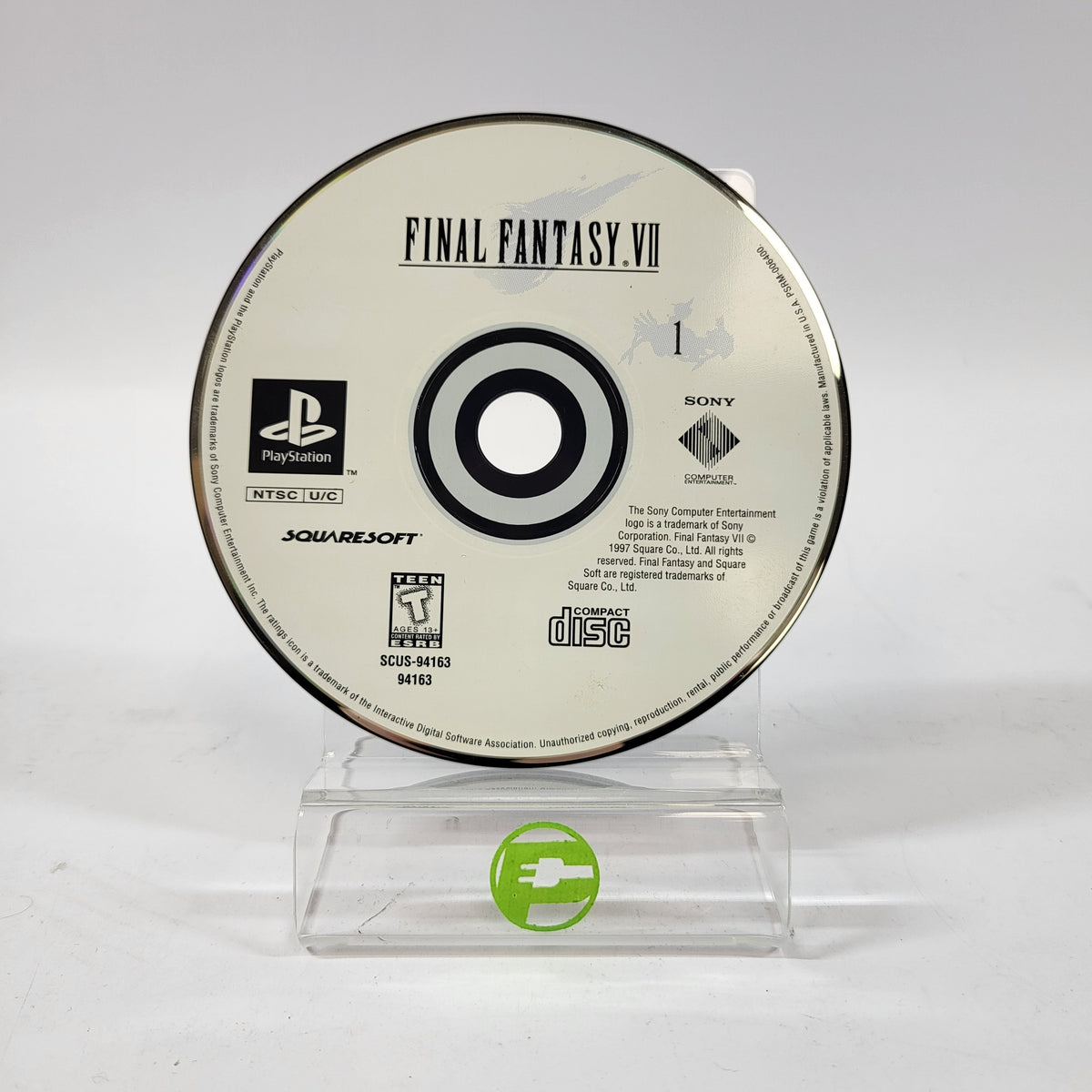 Final Fantasy VII (Sony PlayStation 1 PS1, 1997)