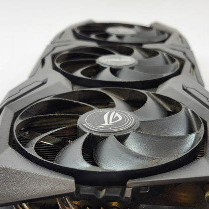 BROKEN Asus GeForce RTX 2080 Ti ROG Strix OC 11GB GDDR6 Graphics Card  BAD FANS