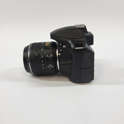 Nikon D3300 24.2MP Digital SLR DSLR Camera 4,298 Shutter Count
