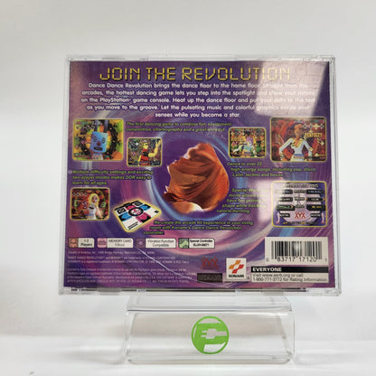 Dance Dance Revolution (Sony PlayStation 1 PS1, 2001)